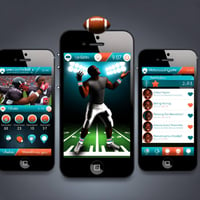 Custom Mobile App for american football player